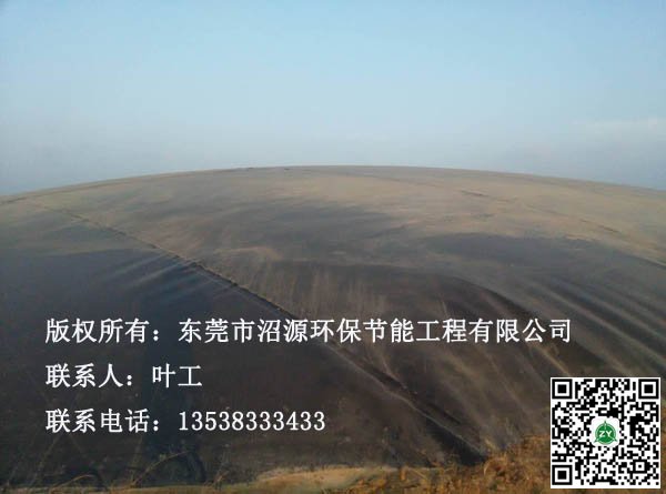 黑膜沼氣池12000方。湖南某豬場沼氣發(fā)電一體化工程